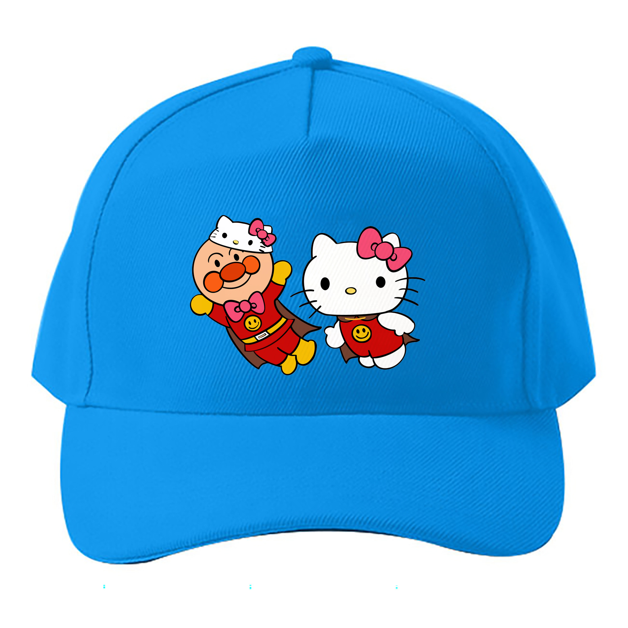 （画像用） アンパンマン Anpanman ベースボールキャップ 綿100％ 男女兼用 帽子 スポーツ